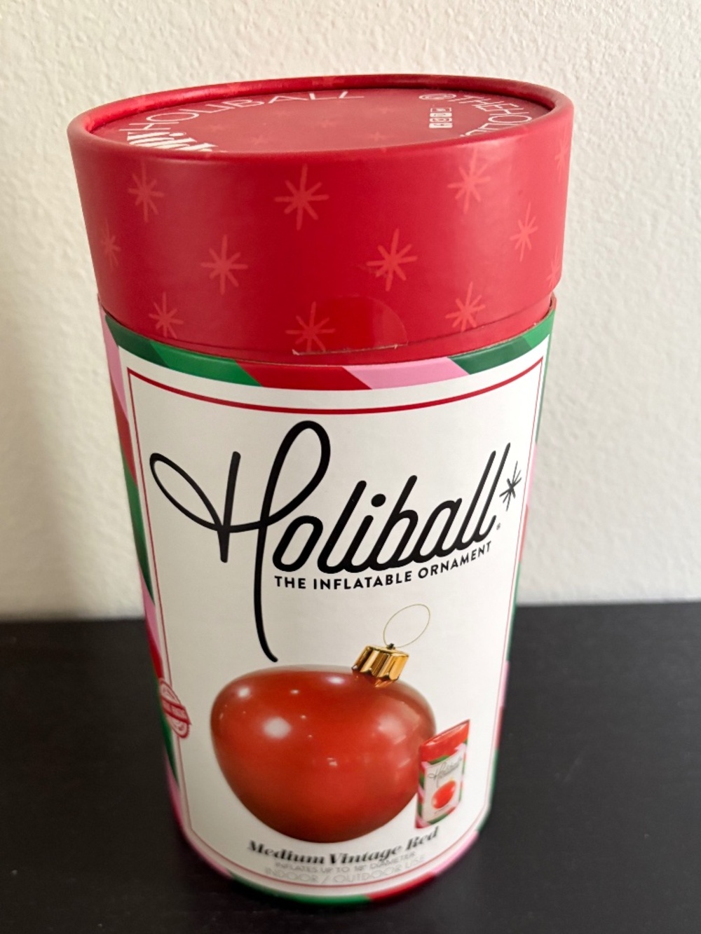 Holiball Inflatable Indoor/Outdoor Ornament